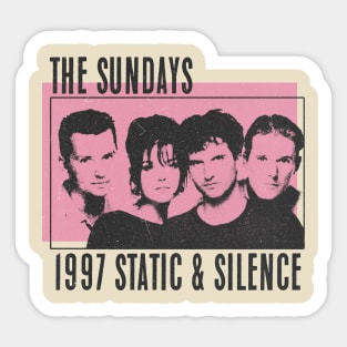 vintage the sundays  // fanart Sticker